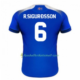 Günstige Fußballtrikots Island R.Sigurdsson 6 WM 2018 Heimtrikotsatz kaufen